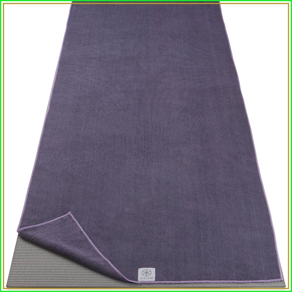 Herbal Yoga - Microfiber Mat-Sized Yoga Towel for Hot