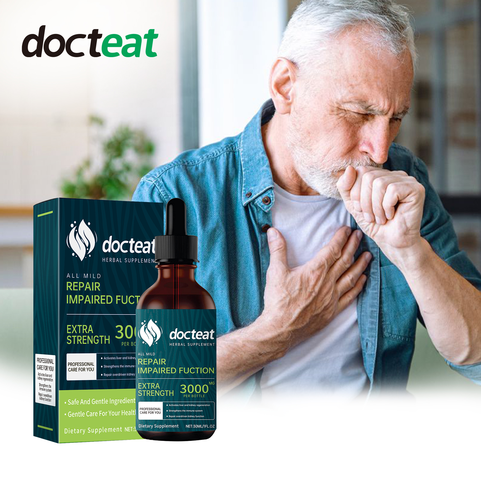 Herbal Dietary Supplement Drop - огляд і ціна Herbal Wellness Drops