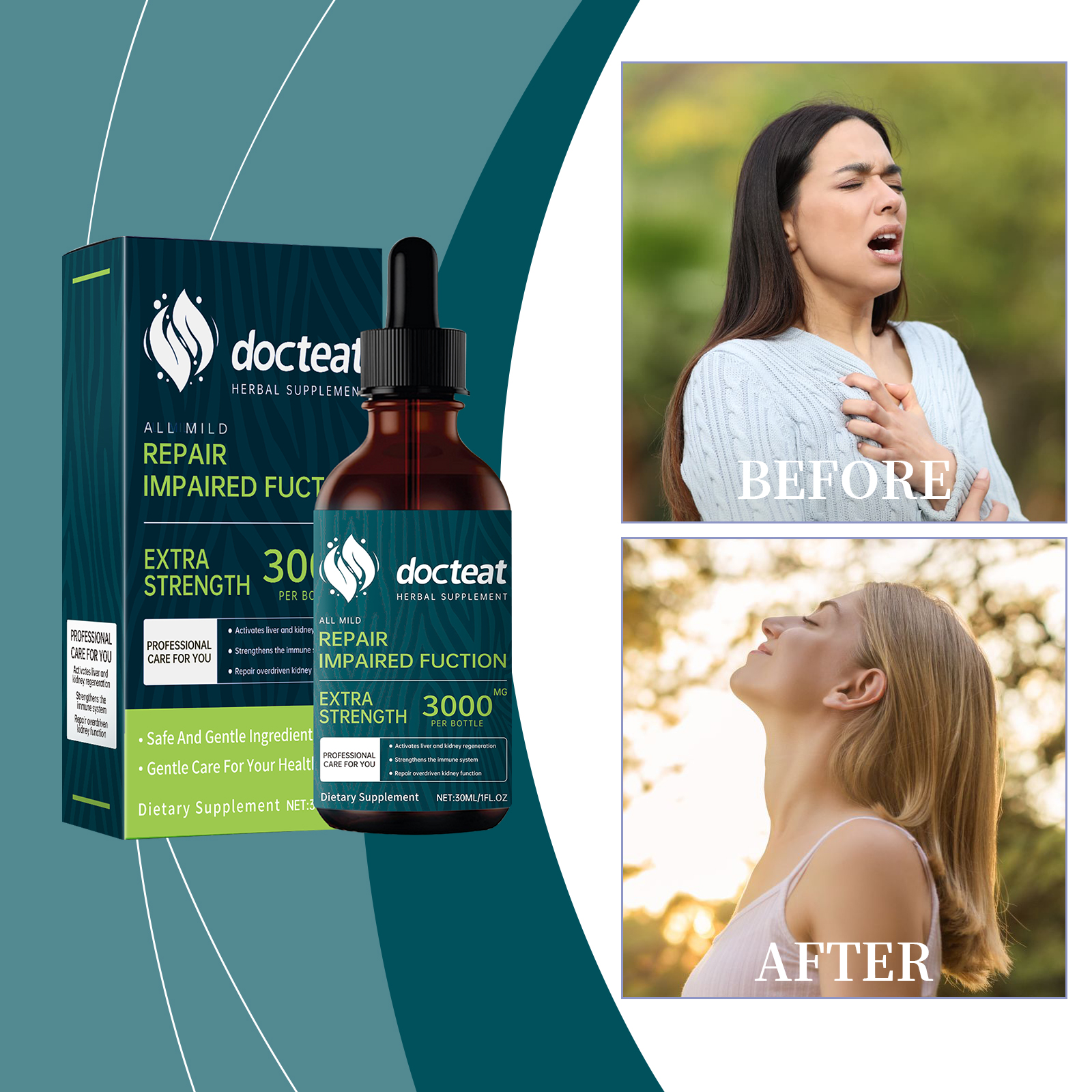 Herbal Dietary Supplement Drop - огляд і ціна Herbal Wellness Drops