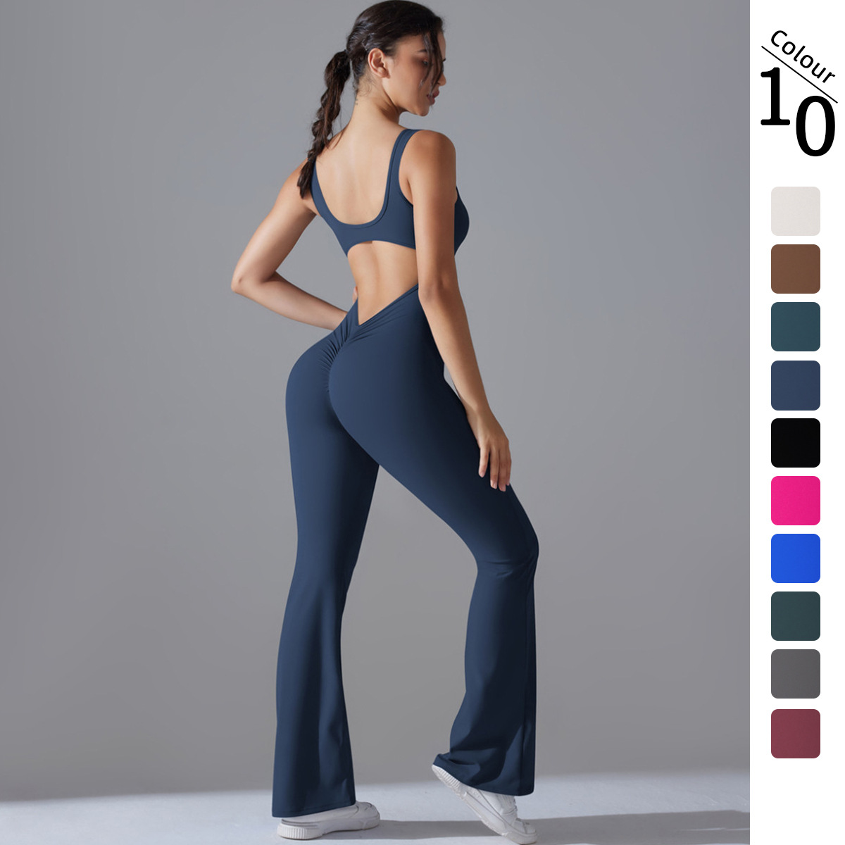 Sexy Back V Jumpsuit Gym Set W - огляд і ціна Herbal Yoga