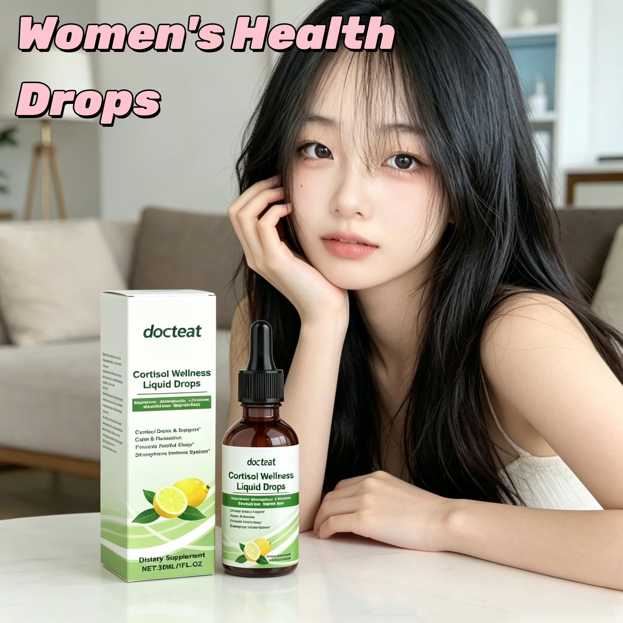 Women Cortisol Wellness Drops  - огляд і ціна Herbal Wellness Drops