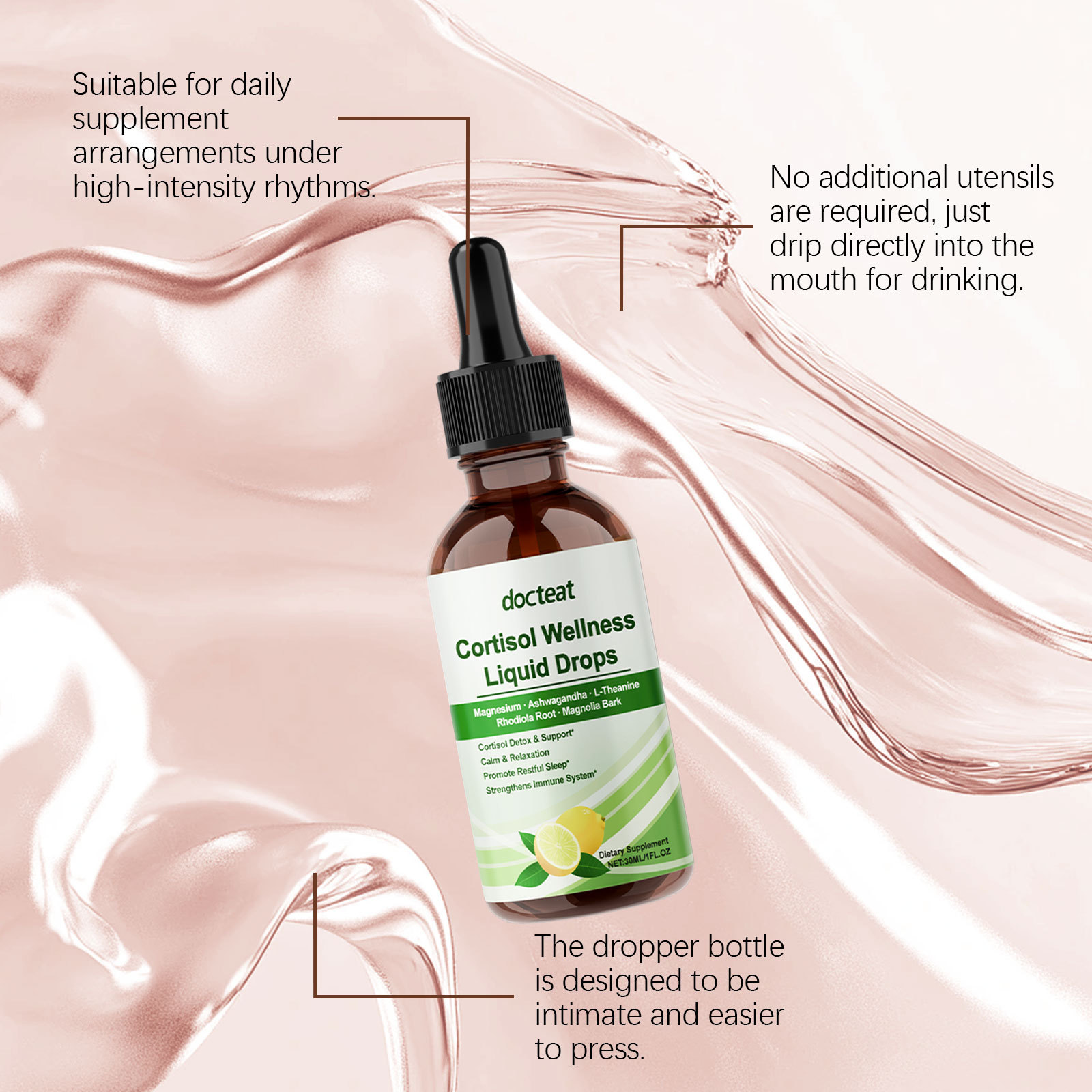 Women Cortisol Wellness Drops  - огляд і ціна Herbal Wellness Drops