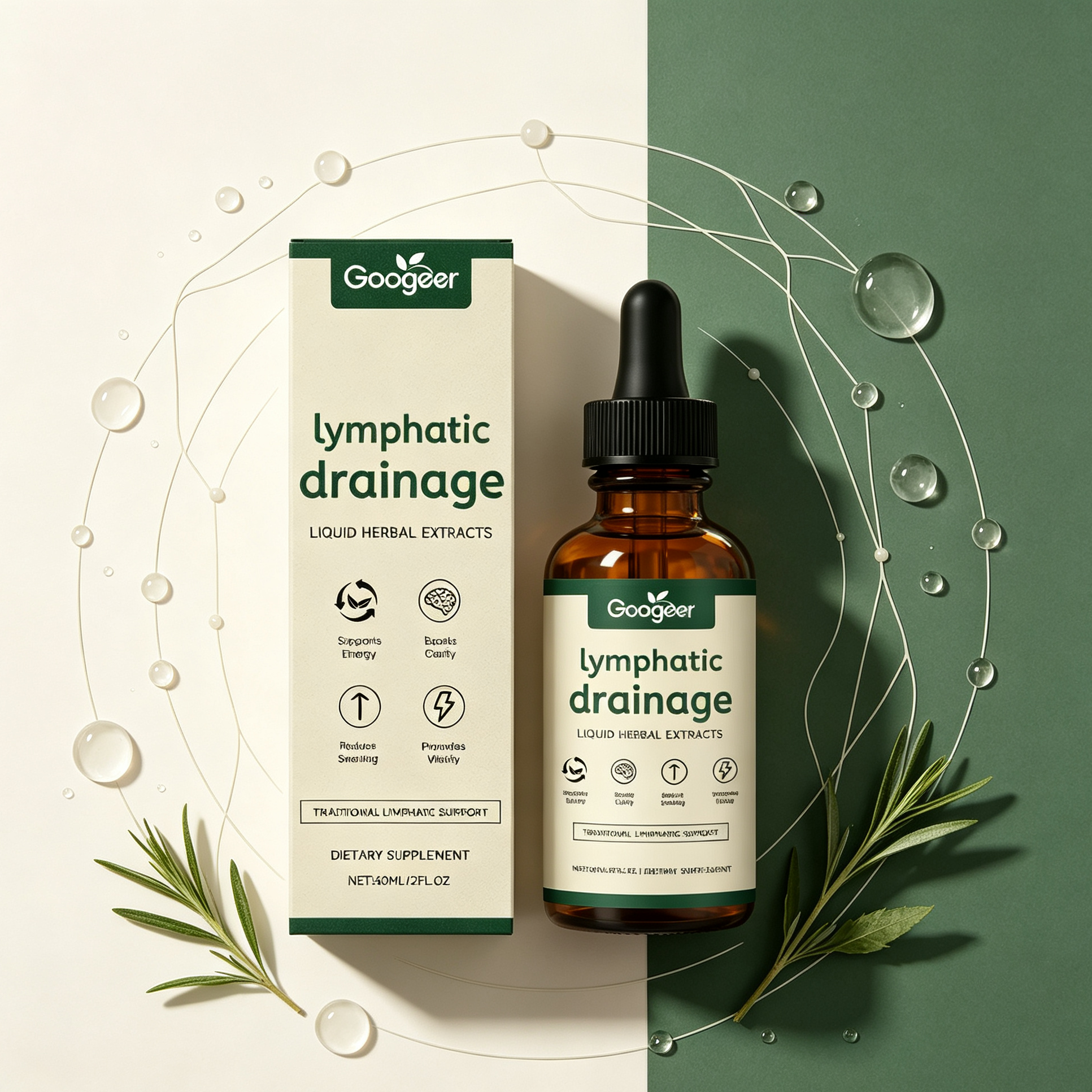 Lymphatic Drainage Drops 11-in - огляд і ціна Herbal Wellness Drops